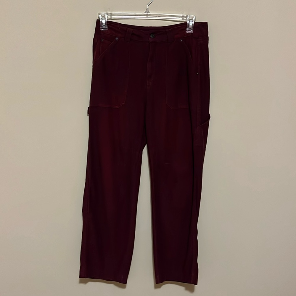 Free People Wide Left Carpenter Pants Size 6 EUC